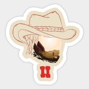 Chasing Cowboy Bounties Sticker